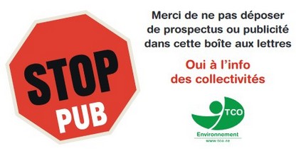 Plaque Stop Pub - Alibhaye et Cie - Ile de la Réunion